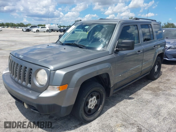 2014 Jeep Patriot Sport with VIN 1C4NJPBA5ED559951, listed as a IAAI auction lot 42802286 with 171,487 mi miles and . Bid and sale history available at DreamBid. Image 2.