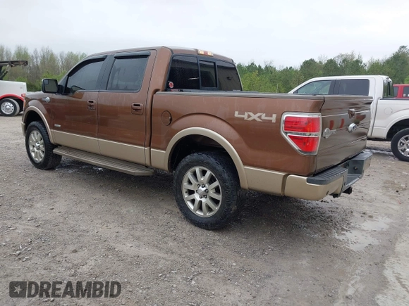 2012 Ford F-150 XL with VIN 1FTFW1ET1CKD50988, listed as a IAAI auction lot 41926244 with 239,853 mi miles. Bid and sale history available at carsss.com. Image 3.