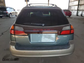 2001 Subaru Legacy Wagon Outback w/RB Equip with VIN 4S3BH665X16631229, listed as a Copart auction lot 89329655 with 177,500 mi miles and Salvage Title. Bid and sale history available at carsss.com. Image 6.