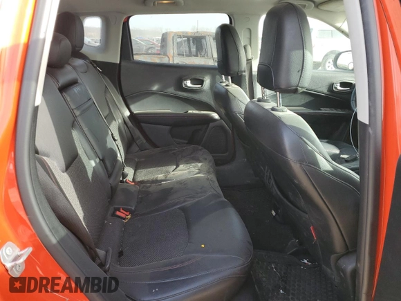 2018 Jeep Compass Trailhawk with VIN 3C4NJDDB4JT130342, listed as a Copart auction lot 49172715 with 112,618 mi miles and Salvage Title. Bid and sale history available at carsss.com. Image 11.