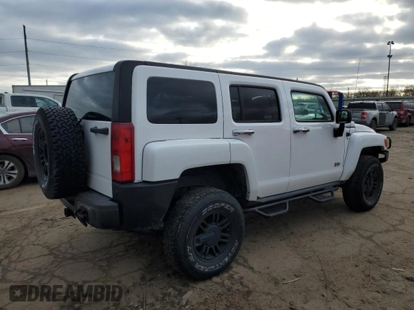 2007 Hummer H3 SUV with VIN 5GTDN13E678230050, listed as a Copart auction lot 41589475 with 232,248 mi miles and Clean Title. Bid and sale history available at DreamBid. Image 3.
