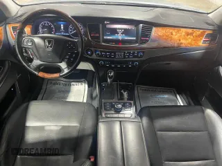2014 Hyundai Equus Ultimate z VIN KMHGH4JH1EU084232, wystawiony jako Copart lot #48601185 z przebiegiem 145 219 mil mil oraz Szkoda całkowita • Salvage title. Historia ofert i sprzedaży dostępna na DreamBid. Obrazek 9.