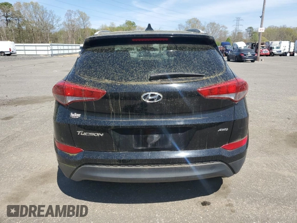 2018 Hyundai Tucson SEL with VIN KM8J3CA40JU635708, listed as a Copart auction lot 54543145 with 63,668 mi miles and Clean Title. Bid and sale history available at carsss.com. Image 6.
