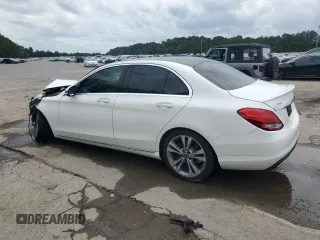 2018 Mercedes-Benz C 300 with VIN 55SWF4JB3JU249202, listed as a Copart auction lot 57231915 with 113,487 mi miles and Salvage title. Bid and sale history available at DreamBid. Image 2.