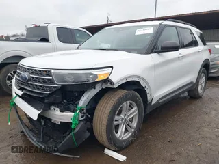 2023 Ford Explorer XLT with VIN 1FMSK8DH0PGB65108, listed as a IAAI auction lot 41519513 with 37,581 mi miles. Bid and sale history available at carsss.com. Image 17.