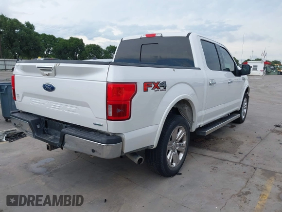 2018 Ford F-150 XL z VIN 1FTEW1EG1JKC32919, wystawiony jako IAAI lot #42486820 z przebiegiem 166 382 mil mil oraz . Historia ofert i sprzedaży dostępna na DreamBid. Obrazek 4.