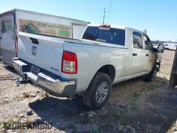 2024 Ram 2500 Tradesman с VIN 3C6UR5CL6RG254421, выставлен на аукционе IAAI как лот 41653572 с пробегом Не указан миль и . История ставок и продаж доступна на DreamBid. Изображение 4.