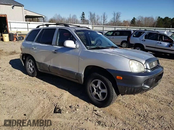 2003 Hyundai Santa Fe GLS with VIN KM8SC73D43U473982, listed as a Copart auction lot 82681954 with 252,240 mi miles and Salvage Title. Bid and sale history available at carsss.com. Image 12.