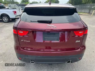 2017 Jaguar F-Pace 35t Prestige with VIN SADCK2BV2HA077734, listed as a Copart auction lot 53062845 with 75,342 mi miles and Non Repairable. Bid and sale history available at DreamBid. Image 6.