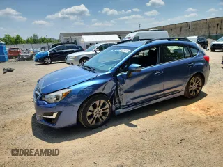 2015 Subaru Impreza Special Sports Premium with VIN JF1GPAU69F8208540, listed as a Copart auction lot 62036345 with 66,707 mi miles and Salvage title. Bid and sale history available at DreamBid. Image 1.