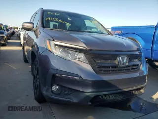 2022 Honda Pilot Special Edition with VIN 5FNYF5H27NB001160, listed as a Copart auction lot 75033674 with Not Provided miles and Salvage Title. Bid and sale history available at DreamBid. Image 5.