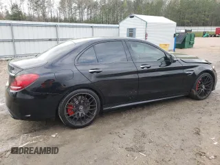 2017 Mercedes-Benz C 63 S AMG with VIN 55SWF8HB3HU193401, listed as a Copart auction lot 49440934 with 35,623 mi miles and . Bid and sale history available at DreamBid. Image 3.