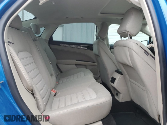2020 Ford Fusion SE with VIN 3FA6P0LUXLR170087, listed as a Copart auction lot 43357105 with 59,395 mi miles and Salvage title. Bid and sale history available at DreamBid. Image 11.