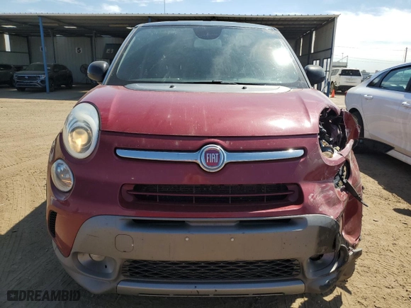 2015 FIAT 500L Urbana Trekking with VIN ZFBCFADH1FZ032769, listed as a Copart auction lot 69686214 with 135,539 mi miles and Salvage Title. Bid and sale history available at carsss.com. Image 5.