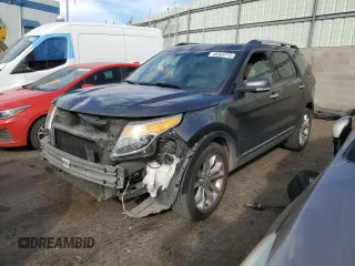 2015 Ford Explorer Limited with VIN 1FM5K7F85FGB49960, listed as a Copart auction lot 48563715 with 148,157 mi miles and Salvage Title. Bid and sale history available at carsss.com. Image 1.