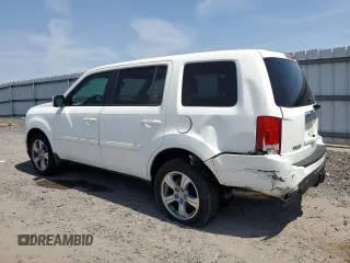 2013 Honda Pilot EX-L with VIN 5FNYF4H56DB012332, listed as a Copart auction lot 53898005 with 96,885 mi miles and Salvage Title. Bid and sale history available at carsss.com. Image 2.