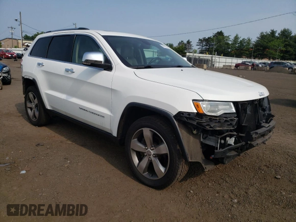 2016 Jeep Grand Cherokee Limited with VIN 1C4RJFBG0GC447762, listed as a Copart auction lot 59612705 with 66,183 mi miles and Salvage title. Bid and sale history available at DreamBid. Image 4.