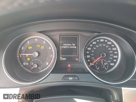 2020 Volkswagen Atlas SE z VIN 1V21E2CAXLC226750, wystawiony jako Copart lot #49096425 z przebiegiem 72 260 mil mil oraz Szkoda całkowita • Salvage title. Historia ofert i sprzedaży dostępna na DreamBid. Obrazek 9.