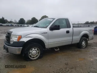 2013 Ford F-150 XL with VIN 1FTMF1EM2DFA08265, listed as a Copart auction lot 80313044 with 275,609 mi miles and Salvage Title. Bid and sale history available at carsss.com. Image 1.