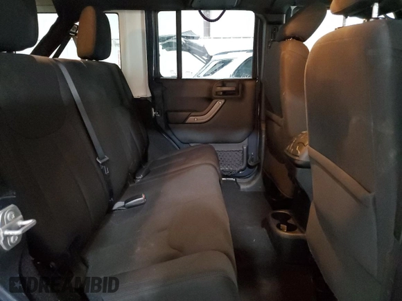2017 Jeep Wrangler Unlimited Sport with VIN 1C4BJWDG1HL551371, listed as a Copart auction lot 63475735 with 86,347 mi miles and Salvage title. Bid and sale history available at DreamBid. Image 11.