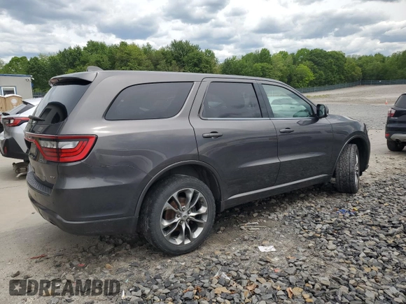 2020 Dodge Durango GT Plus with VIN 1C4RDJDG0LC205166, listed as a Copart auction lot 58362405 with 111,833 mi miles and Salvage title. Bid and sale history available at DreamBid. Image 3.