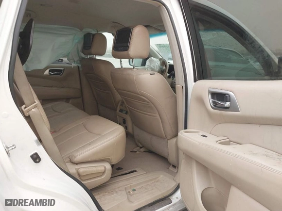 2013 Nissan Pathfinder Platinum with VIN 5N1AR2MN0DC684060, listed as a IAAI auction lot 41713442 with 146,271 mi miles. Bid and sale history available at carsss.com. Image 8.