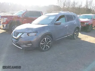 2019 Nissan Rogue S with VIN 5N1AT2MV1KC756852, listed as a IAAI auction lot 41352869 with 109,022 mi miles. Bid and sale history available at carsss.com. Image 2.