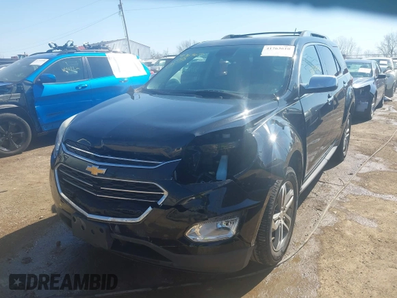 2017 Chevrolet Equinox Premier with VIN 2GNFLGEK1H6225994, listed as a IAAI auction lot 41763610 with 102,839 mi miles. Bid and sale history available at carsss.com. Image 2.