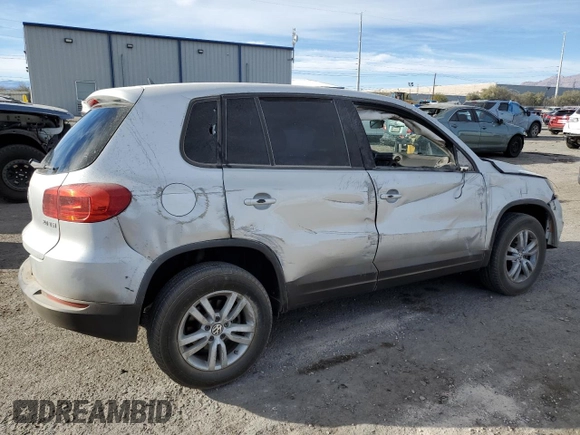 2013 Volkswagen Tiguan S with VIN WVGAV3AX8DW559779, listed as a Copart auction lot 87512845 with 79,169 mi miles and Salvage title. Bid and sale history available at DreamBid. Image 3.