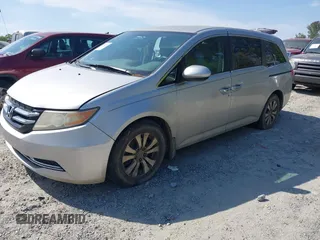 2014 Honda Odyssey EX with VIN 5FNRL5H44EB066739, listed as a IAAI auction lot 42073712 with Not Provided miles and . Bid and sale history available at carsss.com. Image 23.