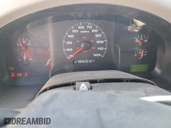 2004 Ford F-150 STX with VIN 1FTRX12W34NB72963, listed as a Copart auction lot 47400845 with 226,957 mi miles and Salvage Title. Bid and sale history available at carsss.com. Image 9.