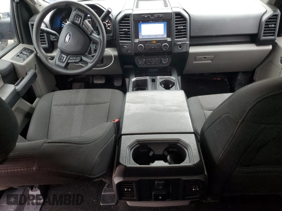 2019 Ford F-150 XL with VIN 1FTEX1CP9KKC18168, listed as a Copart auction lot 43907045 with 28,450 mi miles and Salvage title. Bid and sale history available at DreamBid. Image 8.
