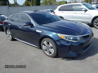 2017 Kia Optima EX with VIN KNAGU4LE1H5009500, listed as a IAAI auction lot 41642190 with 132,767 mi miles and . Bid and sale history available at DreamBid. Image 1.