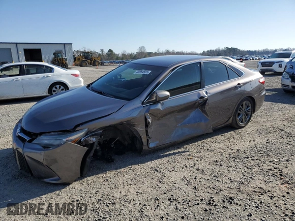 2017 Toyota Camry XLE with VIN 4T1BF1FK6HU744210, listed as a Copart auction lot 48854655 with 83,808 mi miles and Salvage Title. Bid and sale history available at DreamBid. Image 1.