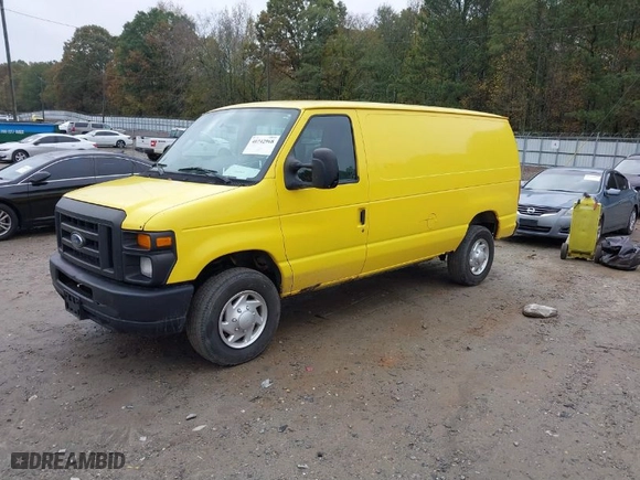 2012 Ford Econoline Cargo Van Commercial with VIN 1FTNE2EL6CDA24239, listed as a IAAI auction lot 40742968 with NaN miles. Bid and sale history available at carsss.com. Image 2.