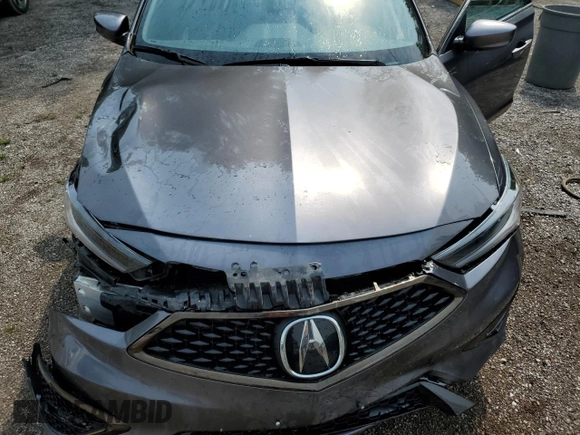2020 Acura ILX Premium with VIN 19UDE2F87LA800757, listed as a Copart auction lot 57841185 with 37,171 mi miles and Salvage title. Bid and sale history available at DreamBid. Image 11.