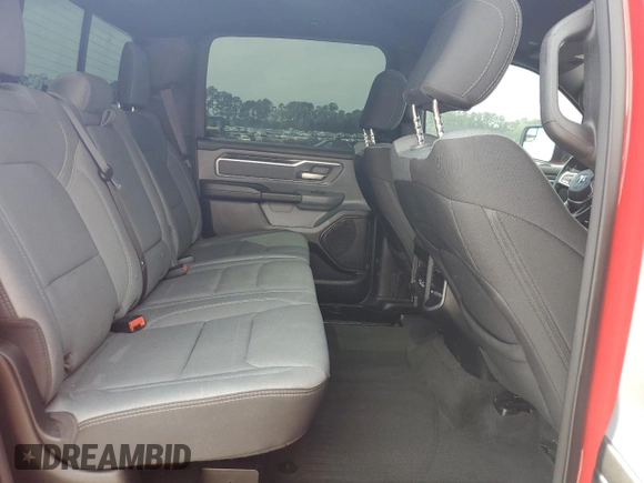 2022 Ram 1500 Lone Star with VIN 1C6RREFT1NN124615, listed as a Copart auction lot 56849265 with 89,947 mi miles and Salvage title. Bid and sale history available at DreamBid. Image 10.