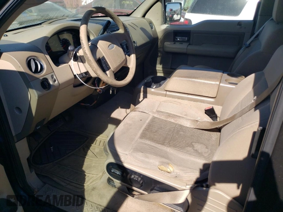 2005 Ford F-150 XLT with VIN 1FTPX14545NB18066, listed as a Copart auction lot 73850534 with 168,185 mi miles and Clean title. Bid and sale history available at DreamBid. Image 7.