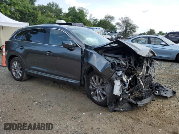 2020 Mazda CX-9 Signature with VIN JM3TCBEY7L0407047, listed as a Copart auction lot 66332084 with 50,119 mi miles and Salvage Title. Bid and sale history available at carsss.com. Image 4.