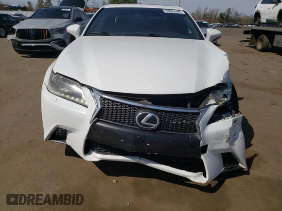 2014 Lexus GS 350 with VIN JTHCE1BL0E5022715, listed as a Copart auction lot 53662495 with 156,640 mi miles and Salvage title. Bid and sale history available at DreamBid. Image 5.