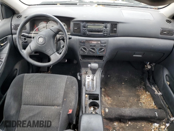 2003 Toyota Corolla CE with VIN 1NXBR32E63Z126266, listed as a Copart auction lot 50614875 with 288,566 mi miles and Salvage Title. Bid and sale history available at DreamBid. Image 8.