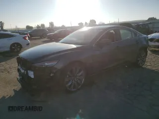 2019 Mazda 6 Grand Touring Reserve with VIN JM1GL1WY3K1508761, listed as a Copart auction lot 89268105 with 34,089 mi miles and Salvage Title. Bid and sale history available at carsss.com. Image 1.