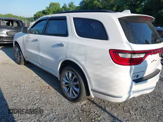 2021 Dodge Durango Citadel with VIN 1C4RDJEG7MC853118, listed as a IAAI auction lot 42622475 with 49,386 mi miles and . Bid and sale history available at DreamBid. Image 3.