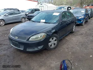 2010 Chevrolet Impala LT with VIN 2G1WB5EK2A1166532, listed as a IAAI auction lot 41823457 with 189,183 mi miles. Bid and sale history available at carsss.com. Image 2.