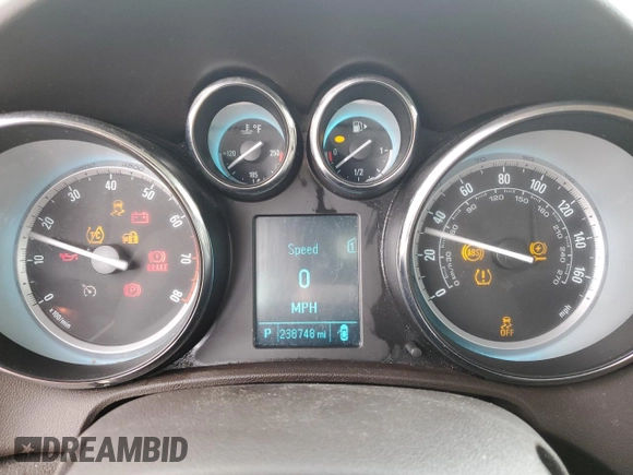 2012 Buick Verano Group with VIN 1G4PS5SK0C4196485, listed as a Copart auction lot 55749005 with 238,748 mi miles and Non repairable. Bid and sale history available at DreamBid. Image 9.