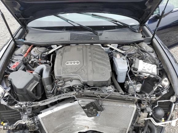 2024 Audi A6 Sedan Premium Plus with VIN WAUE3BF24RN046462, listed as a Copart auction lot 46875095 with 20,333 mi miles and Clean Title. Bid and sale history available at carsss.com. Image 11.