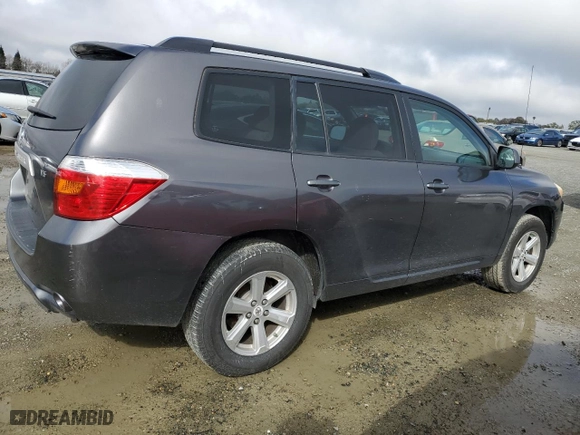 2009 Toyota Highlander with VIN JTEDS41A292078481, listed as a Copart auction lot 49517485 with 195,035 mi miles and Clean Title. Bid and sale history available at carsss.com. Image 3.