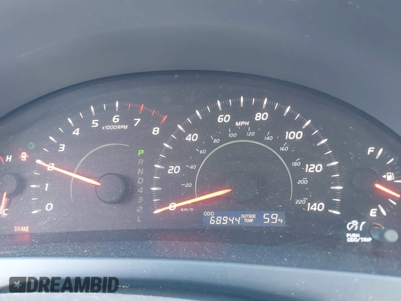 2007 Toyota Camry CE with VIN JTNBE46KX73060057, listed as a IAAI auction lot 42126100 with 68,944 mi miles and . Bid and sale history available at DreamBid. Image 12.