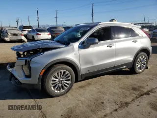 2024 Cadillac XT4 FWD Premium Luxury with VIN 1GYFZCR47RF126643, listed as a Copart auction lot 88471405 with 24,583 mi miles and Clean Title. Bid and sale history available at carsss.com. Image 1.