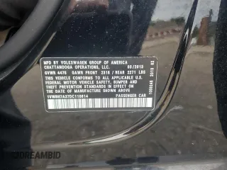 2013 Volkswagen Passat SE z VIN 1VWBH7A37DC110614, wystawiony jako Copart lot #55903665 z przebiegiem 121 117 mil mil oraz Szkoda całkowita • Salvage title. Historia ofert i sprzedaży dostępna na DreamBid. Obrazek 12.